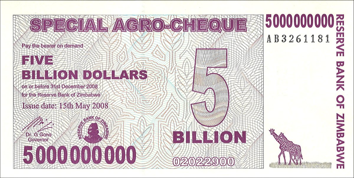 5 billion dollars, agro-cheque (15 May 2008)